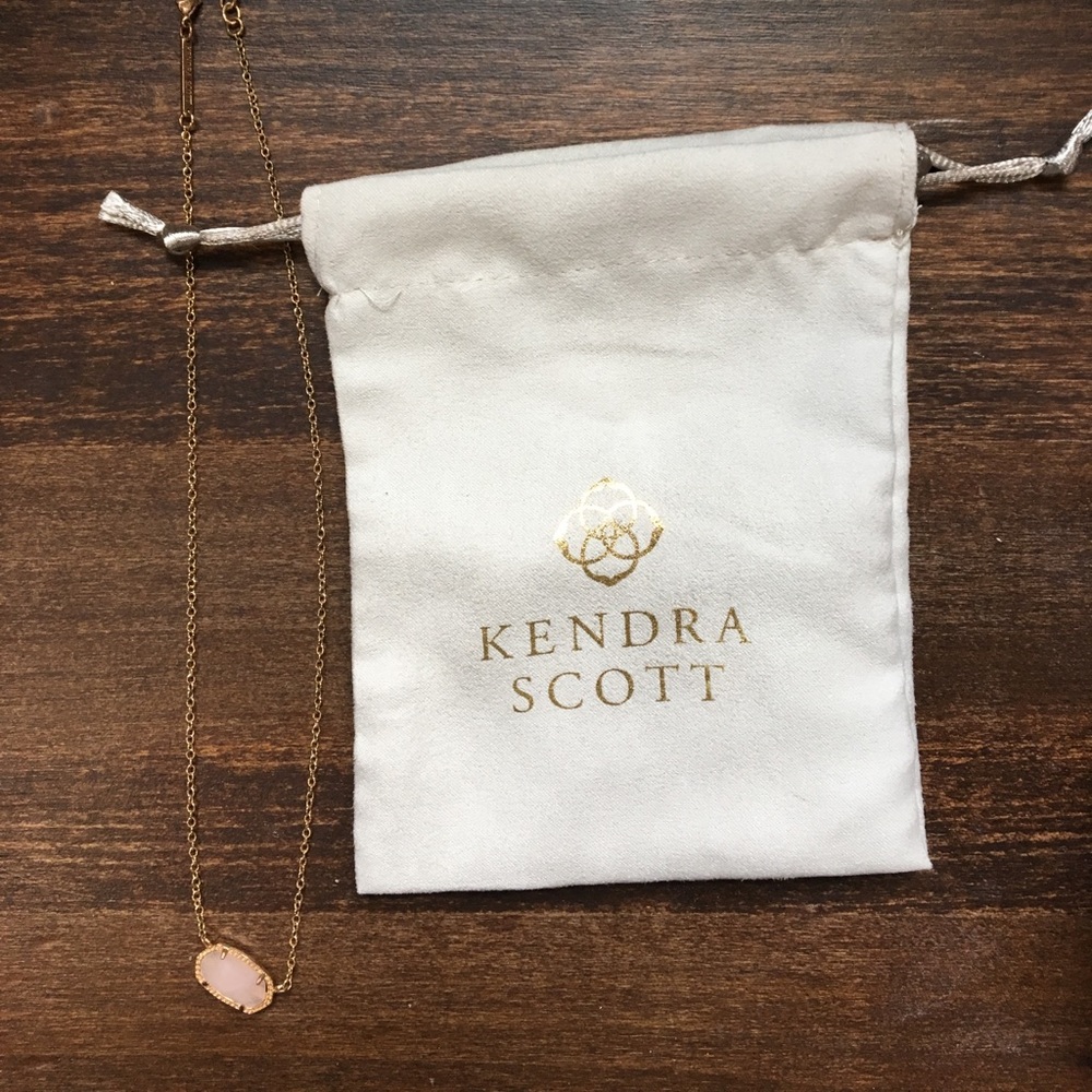 Kendra Scott Necklace Rose Gold